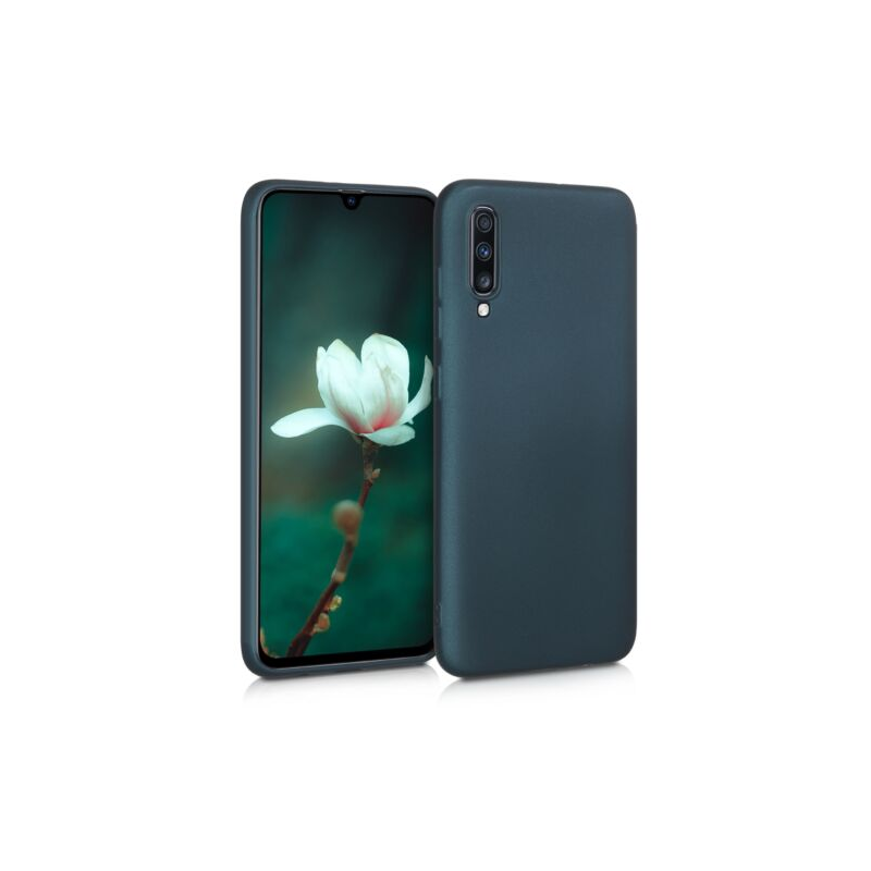 Husa pentru Samsung Galaxy A70, Silicon, Verde, 48430.14 Husa pentru Samsung Galaxy A70, Silicon, Verde, 48430.14