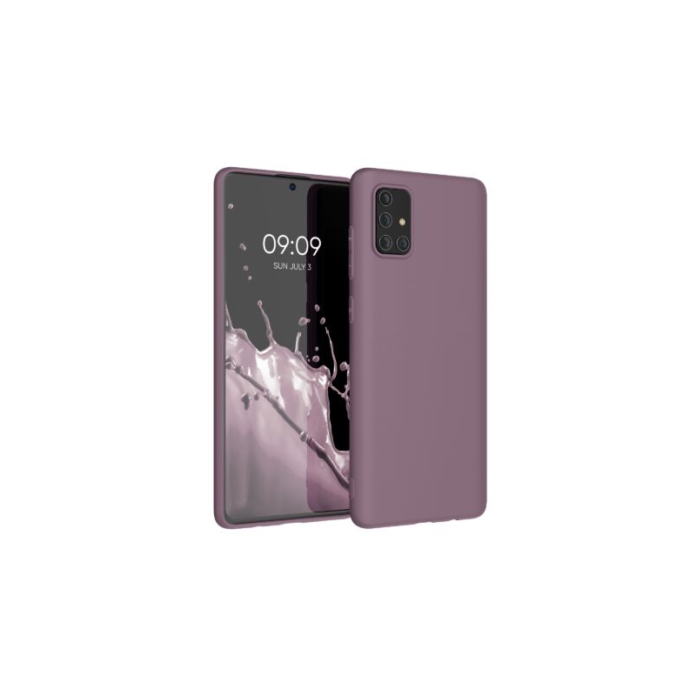 Husa pentru Samsung Galaxy A71, Silicon, Mov, 51208.181 Husa pentru Samsung Galaxy A71, Silicon, Mov, 51208.181