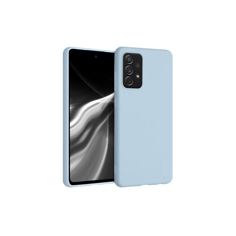 Husa pentru Samsung Galaxy A72, Silicon, Albastru, 54358.58 Husa pentru Samsung Galaxy A72, Silicon, Albastru, 54358.58