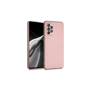 Husa pentru Samsung Galaxy A72, Silicon, Rose Gold, 54363.31 Husa pentru Samsung Galaxy A72, Silicon, Rose Gold, 54363.31