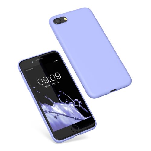 Husa Kwmobile pentru Apple iPhone 8/iPhone 7/iPhone SE 2, Silicon, Albastru, 49979.108