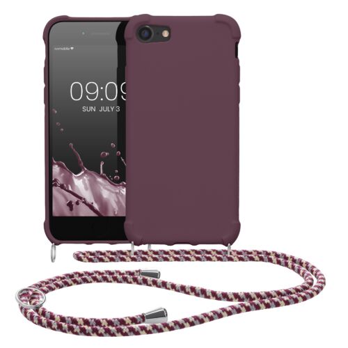 Husa Kwmobile pentru Apple iPhone 8/iPhone 7/iPhone SE 2, Silicon, Violet, 49920.187