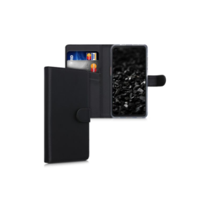 Husa pentru Samsung Galaxy Xcover Pro, Piele ecologica, Negru, 53153.01 Husa pentru Samsung Galaxy Xcover Pro, Piele ecologica, Negru, 53153.01