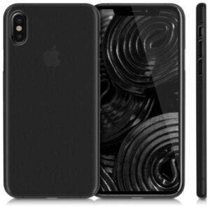 Husa Kwmobile pentru Apple iPhone X/iPhone XS, Plastic, Negru, 42506.01 Husa Kwmobile pentru Apple iPhone X/iPhone XS, Plastic, Negru, 42506.01