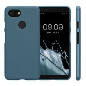 Husa Kwmobile pentru Google Pixel 3, Silicon, Albastru, 45967.202 Husa Kwmobile pentru Google Pixel 3, Silicon, Albastru, 45967.202