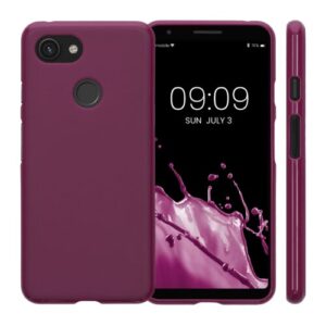 Husa Kwmobile pentru Google Pixel 3, Silicon, Violet, 45967.187 Husa Kwmobile pentru Google Pixel 3, Silicon, Violet, 45967.187