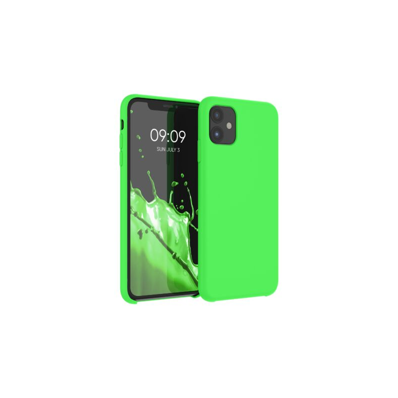 Husa pentru Apple iPhone 11, Silicon, Verde, 49724.159 Husa pentru Apple iPhone 11, Silicon, Verde, 49724.159