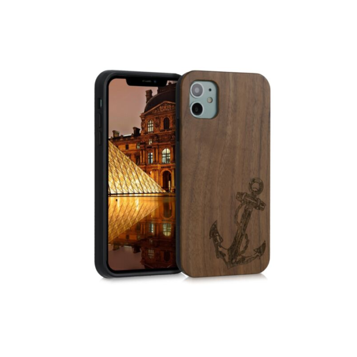 Husa pentru Apple iPhone 11, Lemn, Maro, 49799.06 Husa pentru Apple iPhone 11, Lemn, Maro, 49799.06