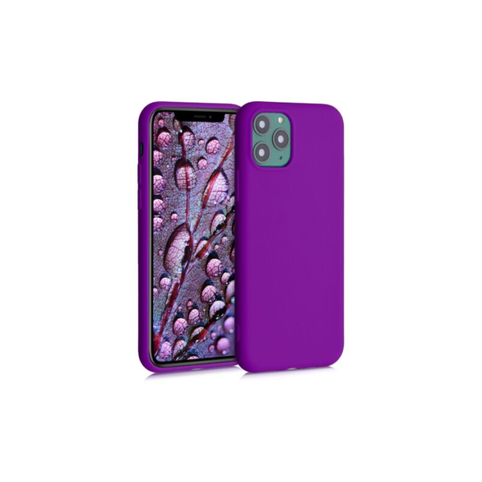 Husa pentru Apple iPhone 11 Pro, Silicon, Violet, 49781.82 Husa pentru Apple iPhone 11 Pro, Silicon, Violet, 49781.82