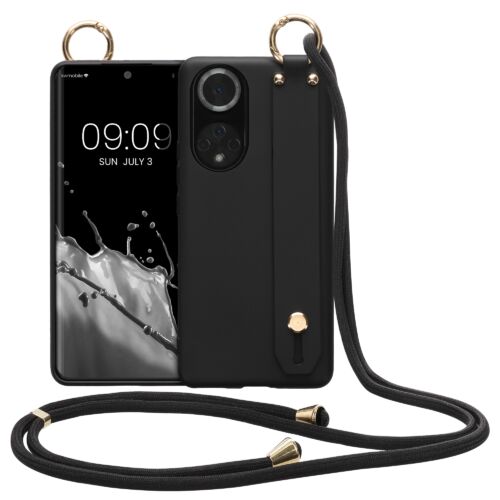 Husa Kwmobile pentru Honor 50, Silicon, Negru, 57932.01