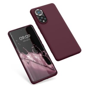 Husa Kwmobile pentru Honor 50, Silicon, Violet, 55409.190 Husa Kwmobile pentru Honor 50, Silicon, Violet, 55409.190