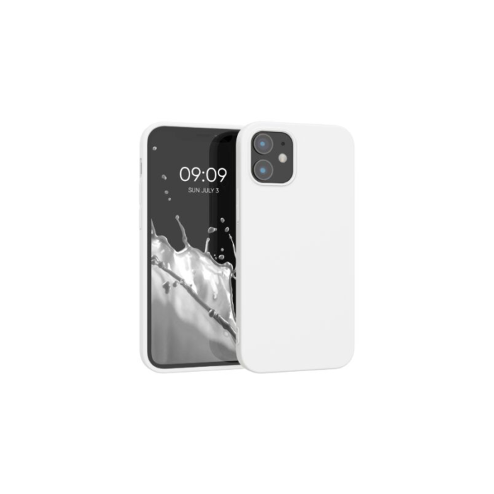 Husa pentru Apple iPhone 12 Mini, Silicon, Alb, 53042.48 Husa pentru Apple iPhone 12 Mini, Silicon, Alb, 53042.48