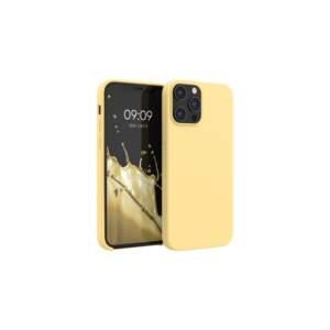 Husa pentru iPhone 12 Pro Max, Silicon, Galben, 52644.216 Husa pentru iPhone 12 Pro Max, Silicon, Galben, 52644.216