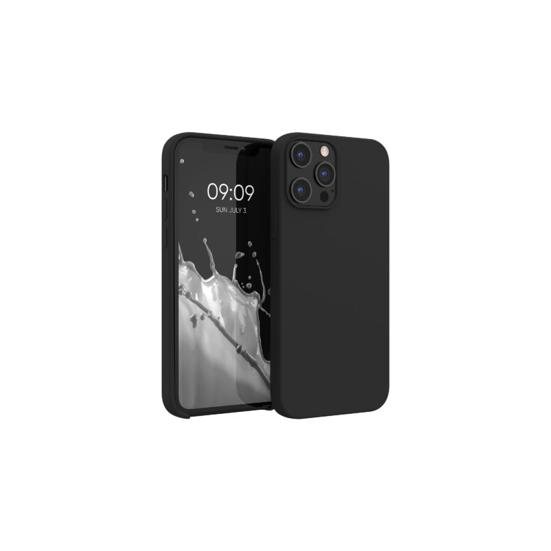 Husa pentru Apple iPhone 12 Pro Max, Silicon, Negru, 52644.01 Husa pentru Apple iPhone 12 Pro Max, Silicon, Negru, 52644.01