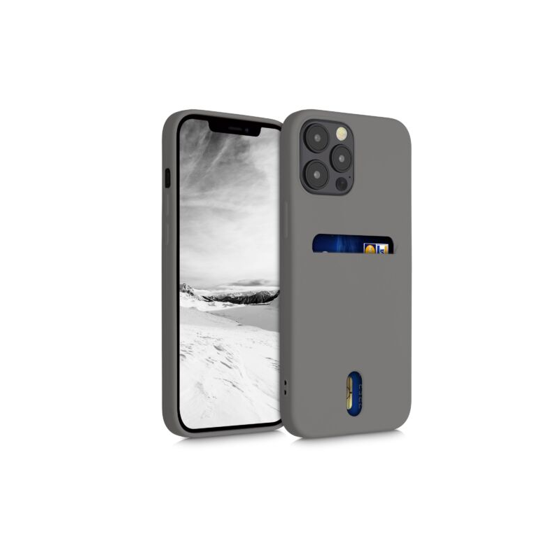 Husa pentru iPhone 12 Pro Max, Silicon, Gri, 54514.155 Husa pentru iPhone 12 Pro Max, Silicon, Gri, 54514.155