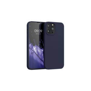Husa pentru iPhone 13 Pro Max, Silicon, Albastru, 55975.17 Husa pentru iPhone 13 Pro Max, Silicon, Albastru, 55975.17