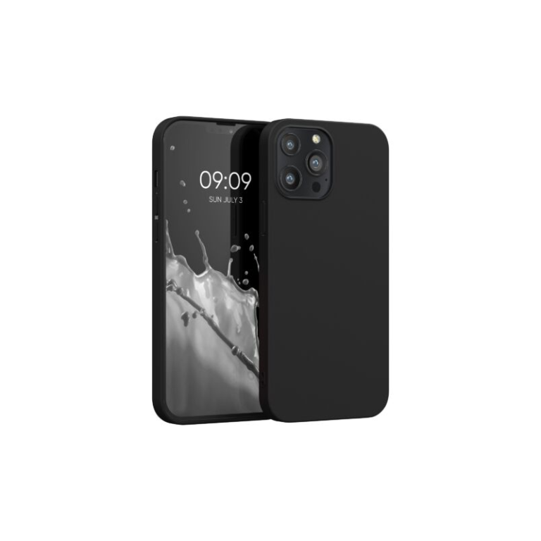 Husa pentru iPhone 13 Pro Max, Silicon, Negru, 55971.47