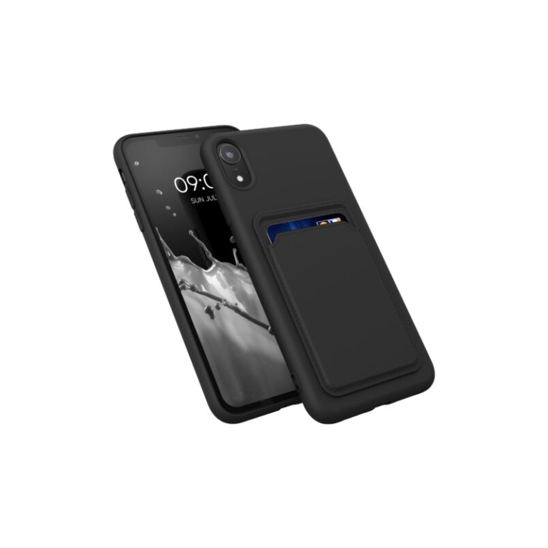 Husa pentru iPhone XR, Silicon, Negru, 55116.01