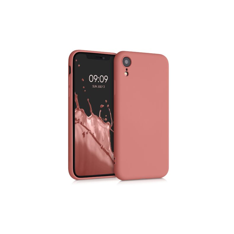 Husa pentru iPhone XR, Silicon, Rose Gold, 49983.215 Husa pentru iPhone XR, Silicon, Rose Gold, 49983.215