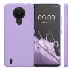 Husa Kwmobile pentru Nokia 1.4, Silicon, Mov, 54468.108 Husa Kwmobile pentru Nokia 1.4, Silicon, Mov, 54468.108