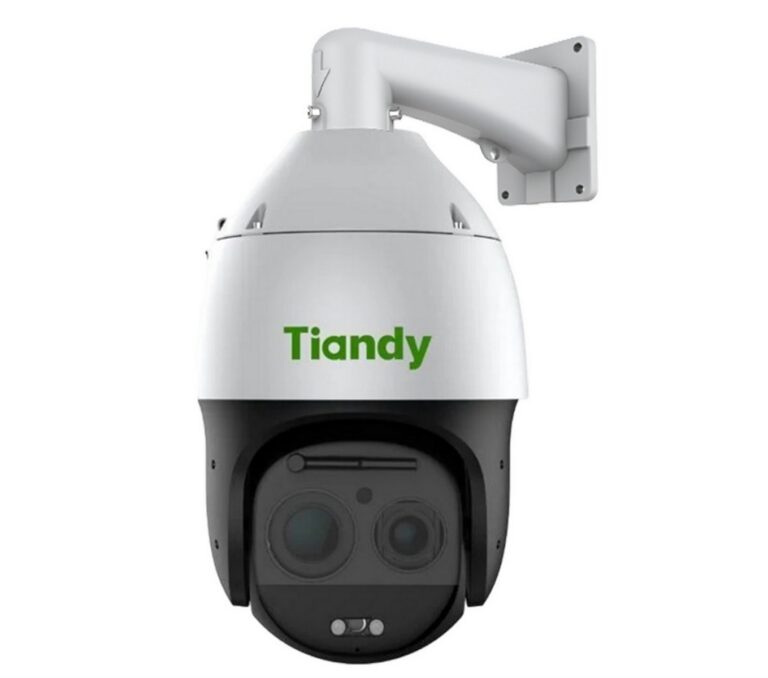 Camera Speed Dome AI PTZ, Laser, Starlight, 4MP, 63x, IR 300m, Auto-Tracking, Alarma acustica si optica, TC-H348M-63X-ILE++A Tiandy