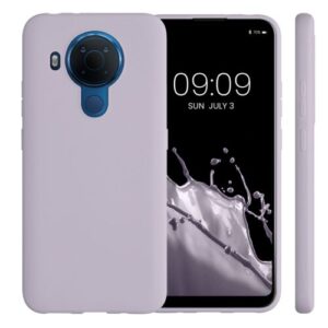 Husa Kwmobile pentru Nokia 5.4, Silicon, Mov, 54109.108 Husa Kwmobile pentru Nokia 5.4, Silicon, Mov, 54109.108