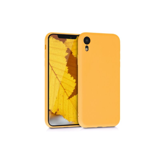 Husa pentru Apple iPhone XR, Silicon, Galben, 45907.143 Husa pentru Apple iPhone XR, Silicon, Galben, 45907.143
