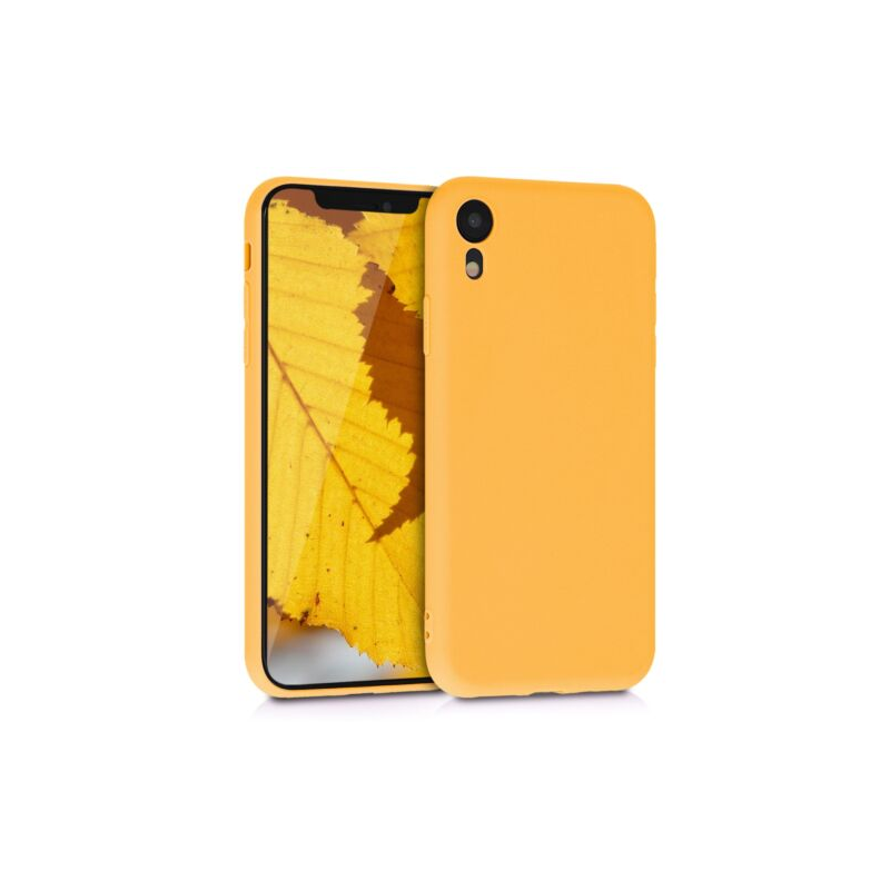 Husa pentru Apple iPhone XR, Silicon, Galben, 45907.143 Husa pentru Apple iPhone XR, Silicon, Galben, 45907.143