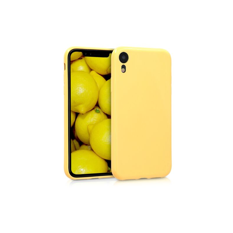 Husa pentru Apple iPhone XR, Silicon, Galben, 45907.49 Husa pentru Apple iPhone XR, Silicon, Galben, 45907.49