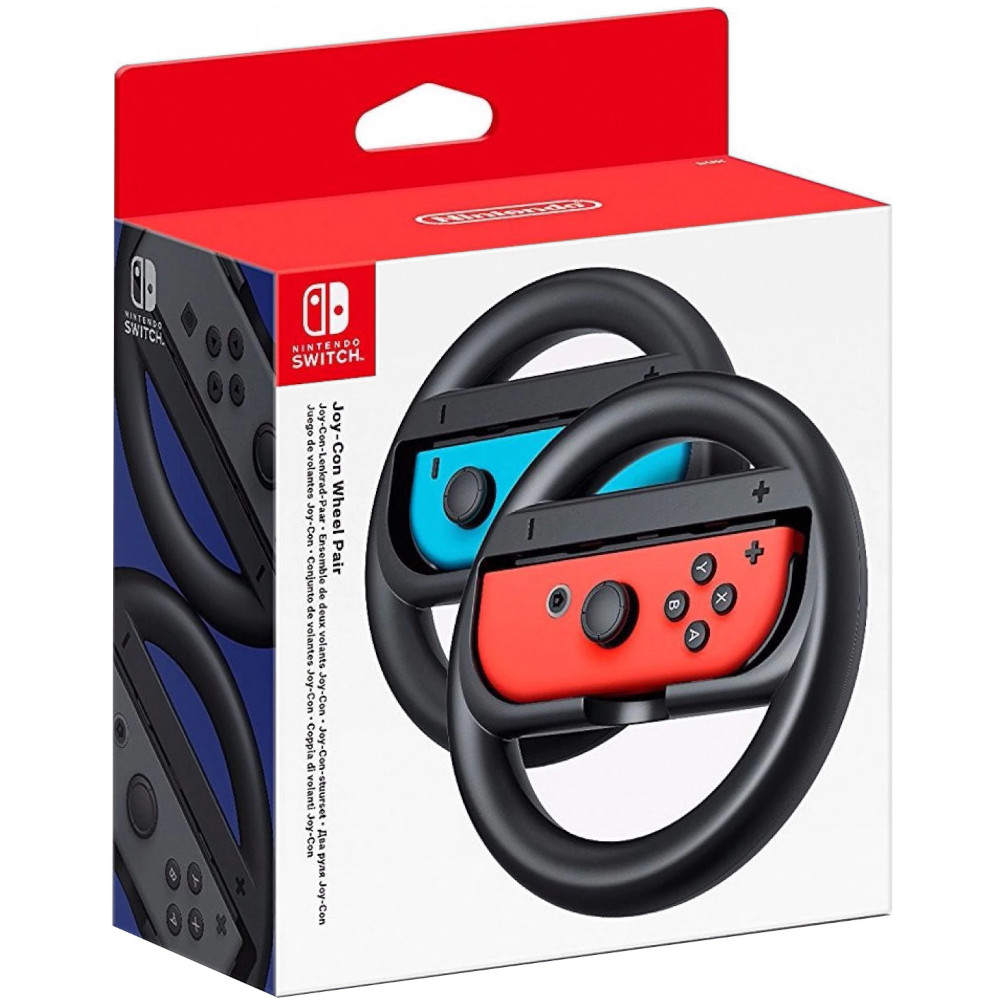 Volan gaming Nintendo Switch Joy-Con Wheel Pair, Negru Volan gaming Nintendo Switch Joy-Con Wheel Pair, Negru