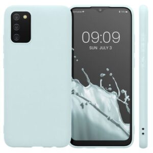 Husa Kwmobile pentru Samsung Galaxy A02s, Silicon, Verde, 54045.200 Husa Kwmobile pentru Samsung Galaxy A02s, Silicon, Verde, 54045.200