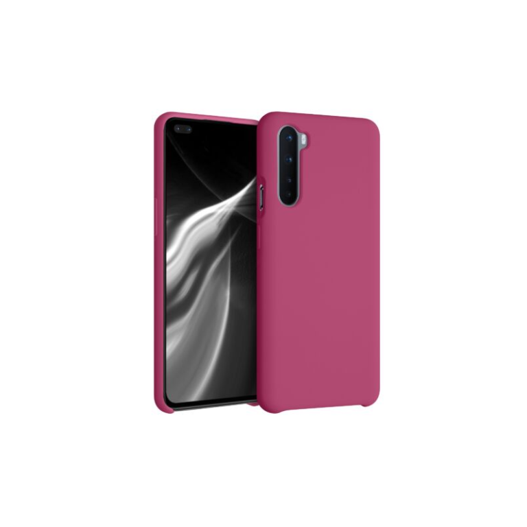 Husa pentru OnePlus Nord, Silicon, Roz, 51871.213