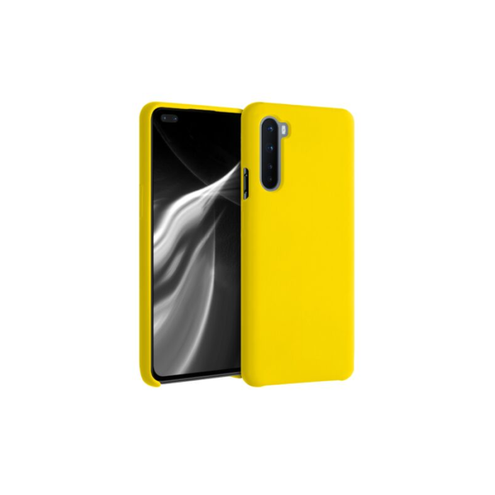 Husa pentru OnePlus Nord, Silicon, Galben, 51871.165 Husa pentru OnePlus Nord, Silicon, Galben, 51871.165