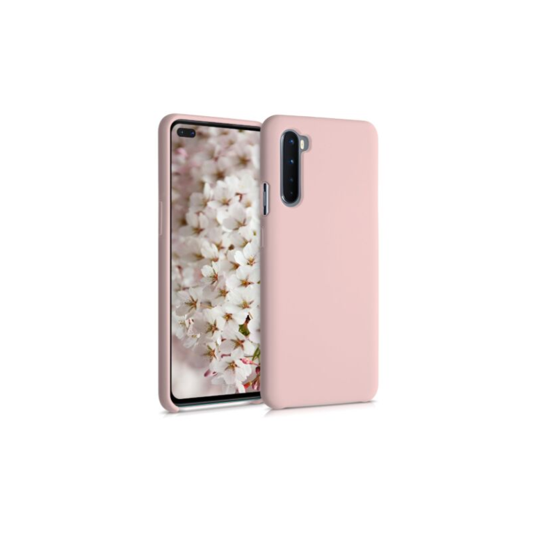 Husa pentru OnePlus Nord, Silicon, Roz, 51871.10
