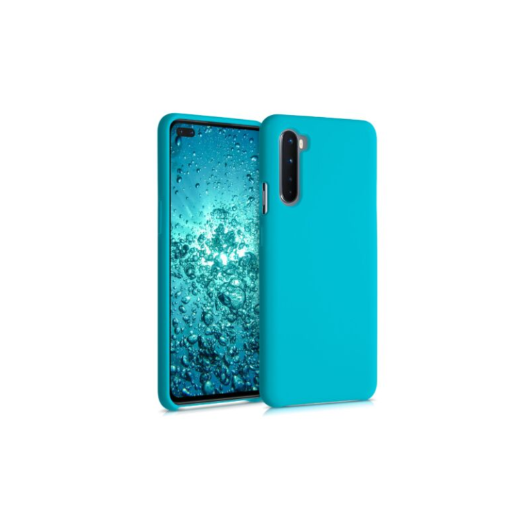 Husa pentru OnePlus Nord, Silicon, Albastru, 51871.205