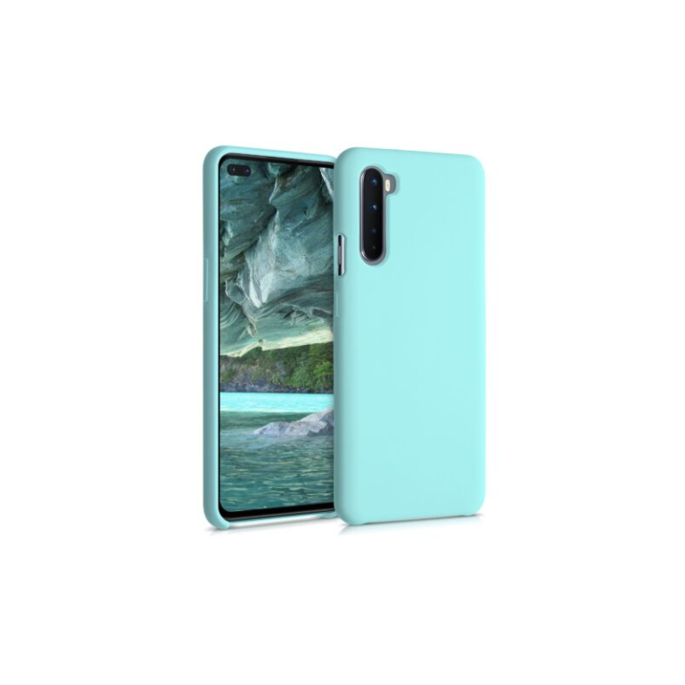 Husa pentru OnePlus Nord, Silicon, Verde, 51871.71