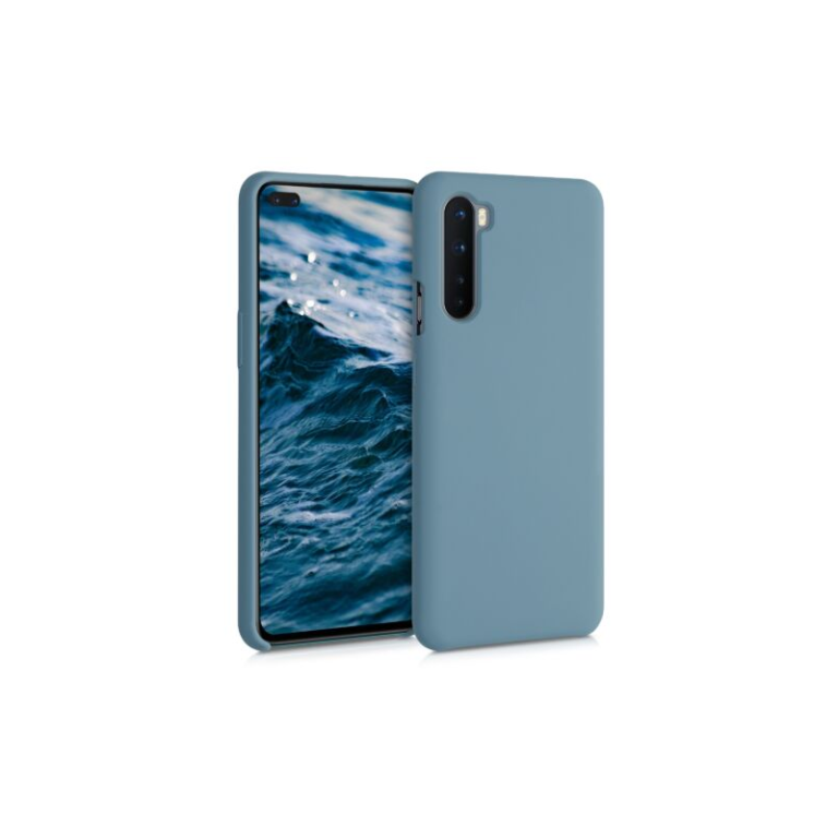 Husa pentru OnePlus Nord, Silicon, Albastru, 51871.206