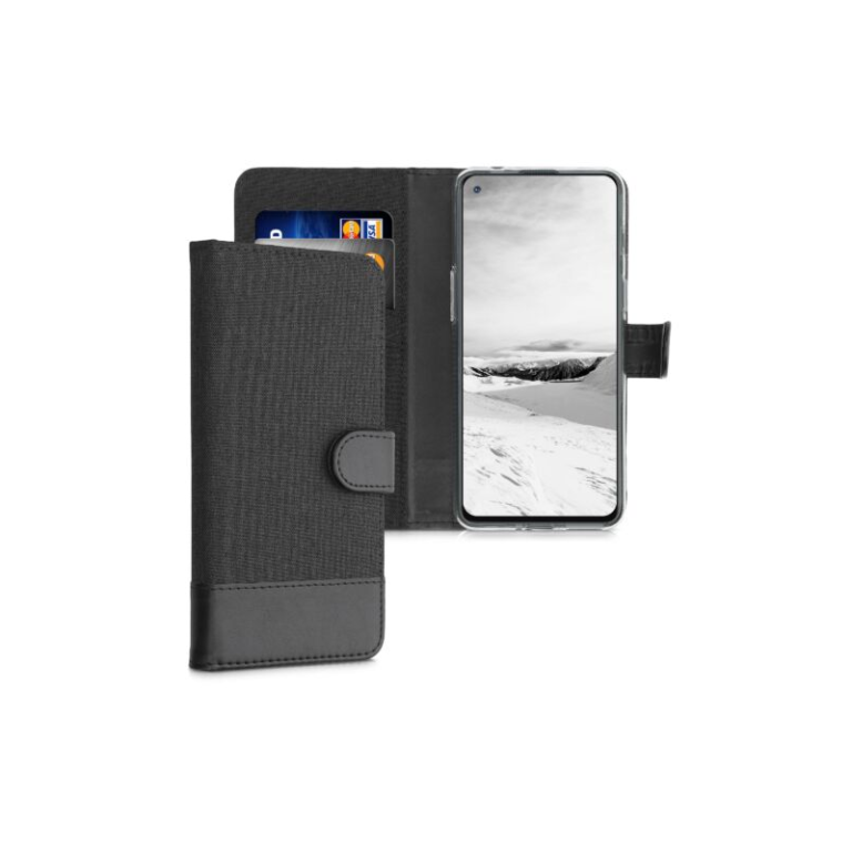 Husa pentru OnePlus Nord 2 5G, Textil, Negru, 56034.73