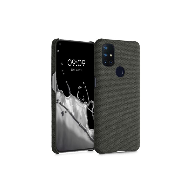 Husa pentru OnePlus Nord N10 5G, Textil, Gri, 55761.19 Husa pentru OnePlus Nord N10 5G, Textil, Gri, 55761.19