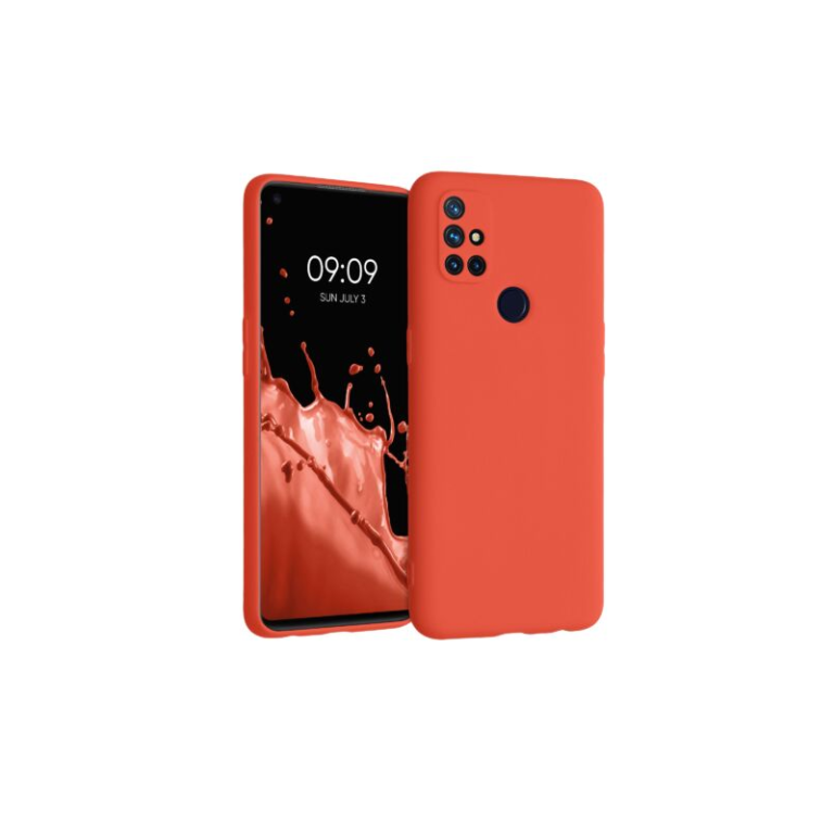 Husa pentru OnePlus Nord N10 5G, Silicon, Rosu, 53821.218