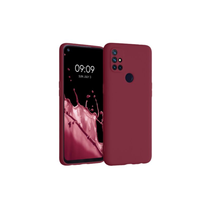 Husa pentru OnePlus Nord N10 5G, Silicon, Violet, 53821.190