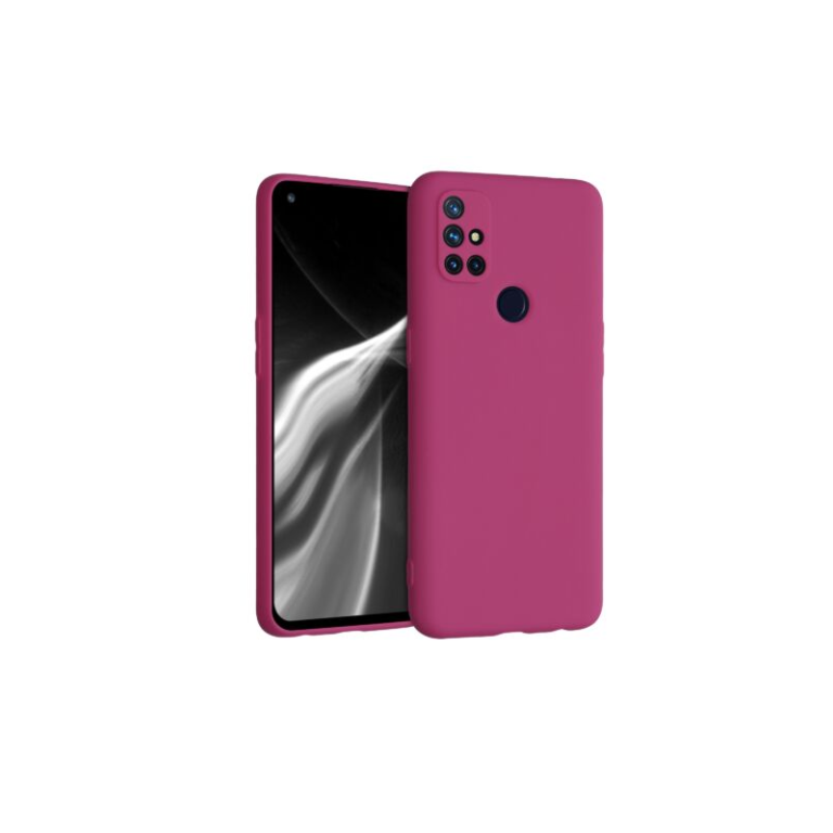 Husa pentru OnePlus Nord N10 5G, Silicon, Roz, 53821.213