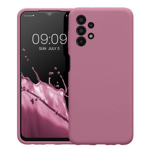 Husa Kwmobile pentru Samsung Galaxy A13, Silicon, Violet, 57832.167