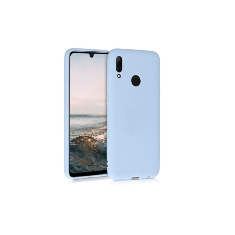 Husa pentru Huawei P Smart (2019), Silicon, Albastru, 47386.58