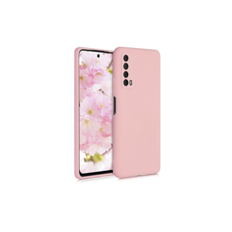 Husa pentru Huawei P Smart (2021), Silicon, Rose Gold, 53674.89