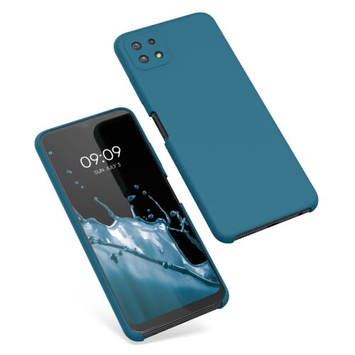 Husa Kwmobile pentru Samsung Galaxy A22 5G, Silicon, Verde, 55489.57