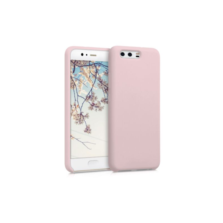 Husa pentru Huawei P10, Silicon, Rose Gold, 43599.81