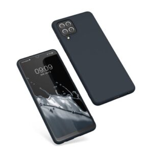 Husa Kwmobile pentru Samsung Galaxy A22, Silicon, Gri, 55493.186 Husa Kwmobile pentru Samsung Galaxy A22, Silicon, Gri, 55493.186