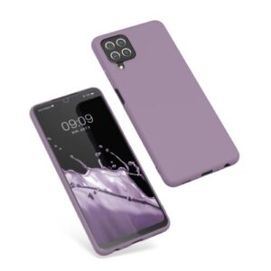 Husa Kwmobile pentru Samsung Galaxy A22, Silicon, Mov, 55493.181 Husa Kwmobile pentru Samsung Galaxy A22, Silicon, Mov, 55493.181