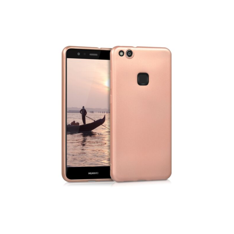Husa pentru Huawei P10 Lite, Silicon, Rose Gold, 41491.81